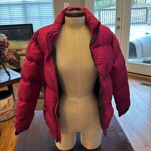 Browning maroon women’s puffer coat size small